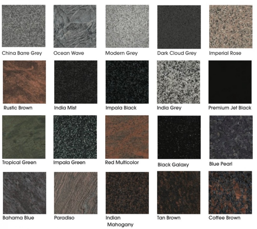 Granite colors 1